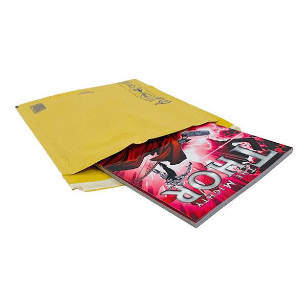 Gold Arofol Envelopes - Size 5 - 220x265mm - Pack Of 100
