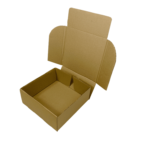 Brown PiP Small Parcel Cake Box - 254x254x102mm