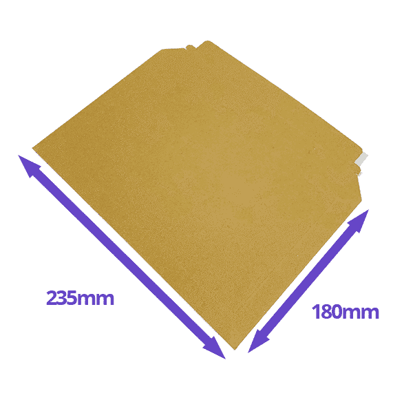 Capacity Book Mailers - Standard Solid Board - 180x235mm