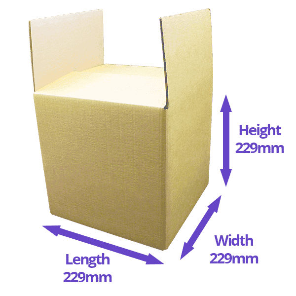 Double Wall Boxes - 229x229x229mm