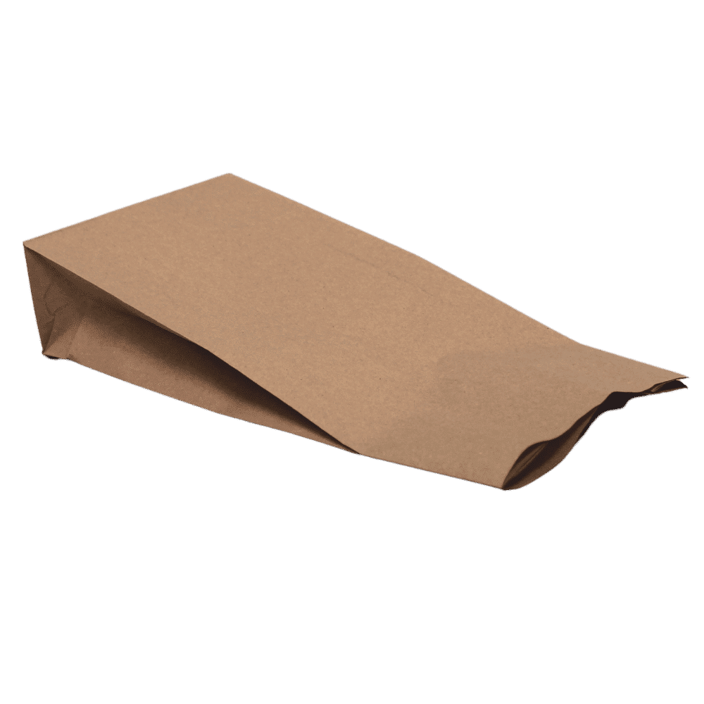 General Purpose Brown Paper Bags - 150x65x305mm, 215mm Gusset