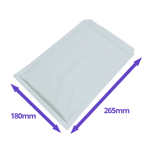 Paper Padded Envelopes & Mailers - 180x265mm