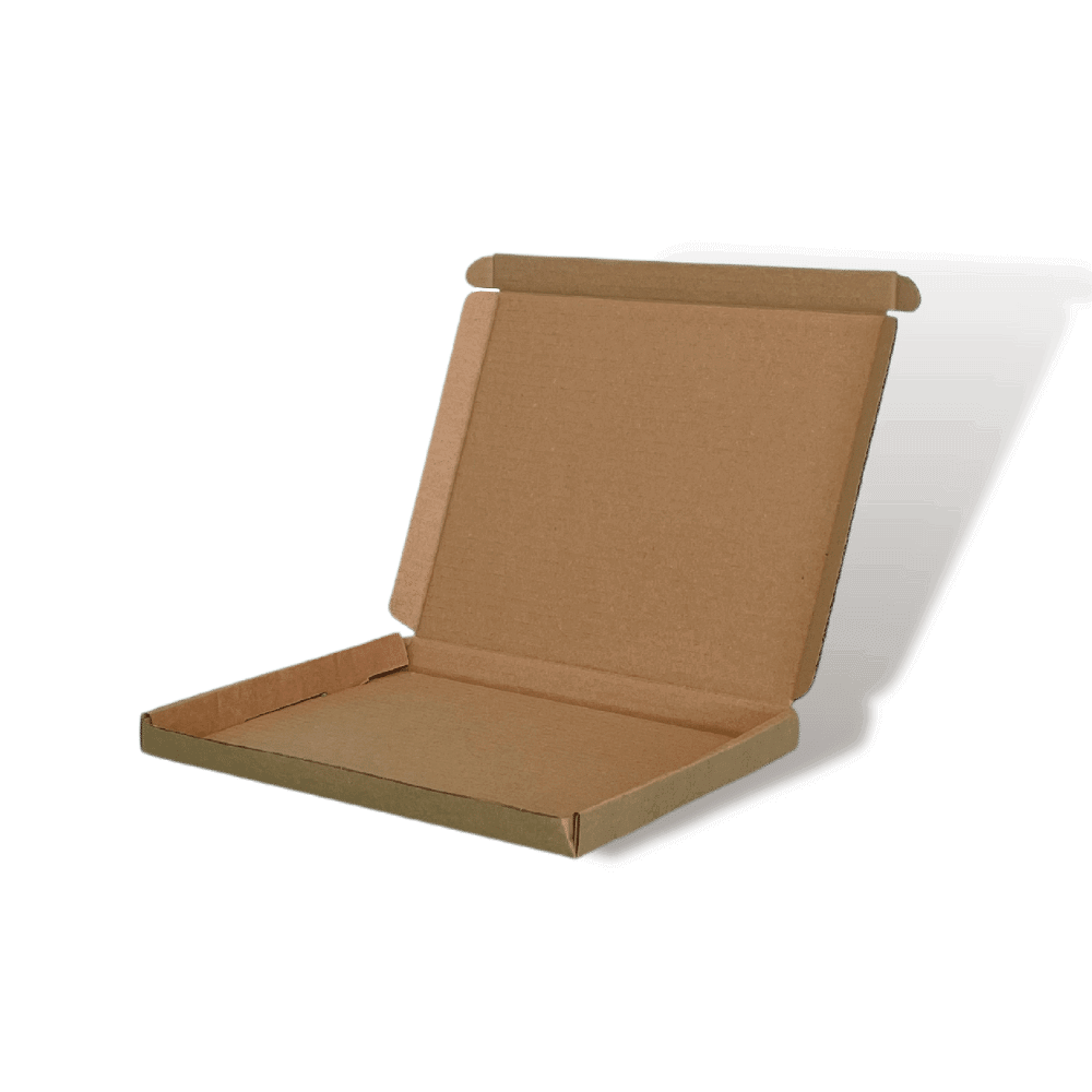 Clearance - Letterbox-Friendly Brown Small Parcel Box 265x220x25mm - Image 2