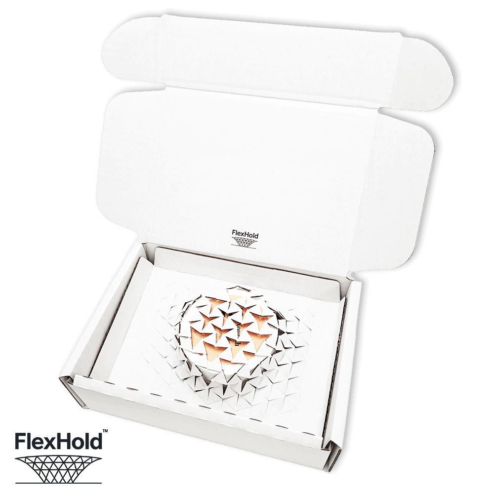 White FlexHold™ Boxes - 200x150x60mm