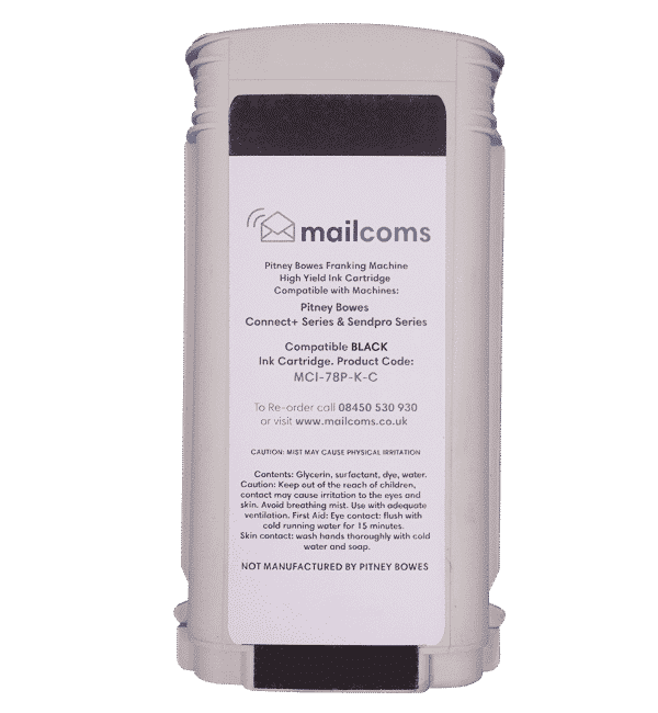 Mailcoms Send Pro P1000 / P1500 / P2000 Compatible Black High Capacity Ink Cartridge