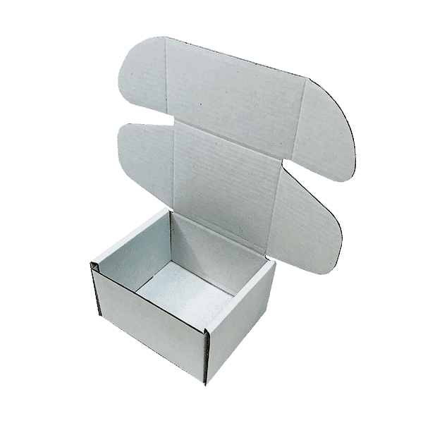 White PiP Small Parcel Postal Box - 110x100x70mm