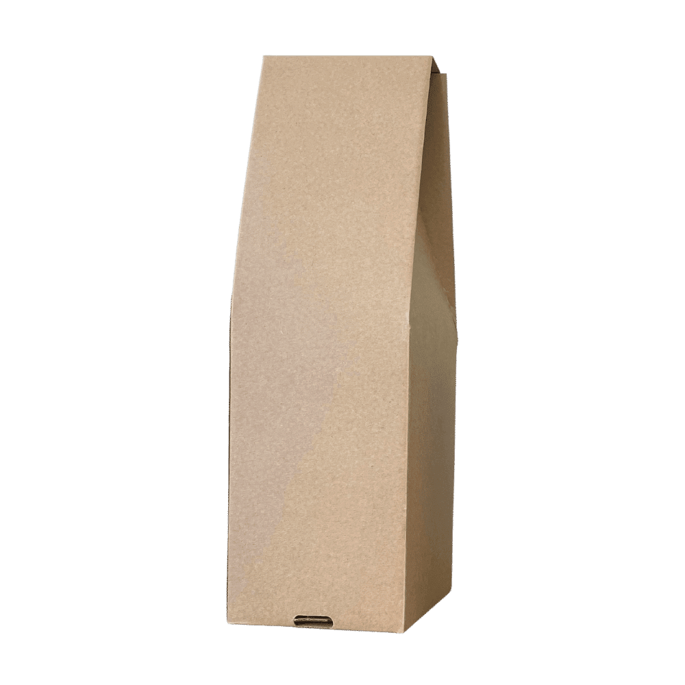 Brown Pinch Top Box&nbsp;- 120x120x395mm