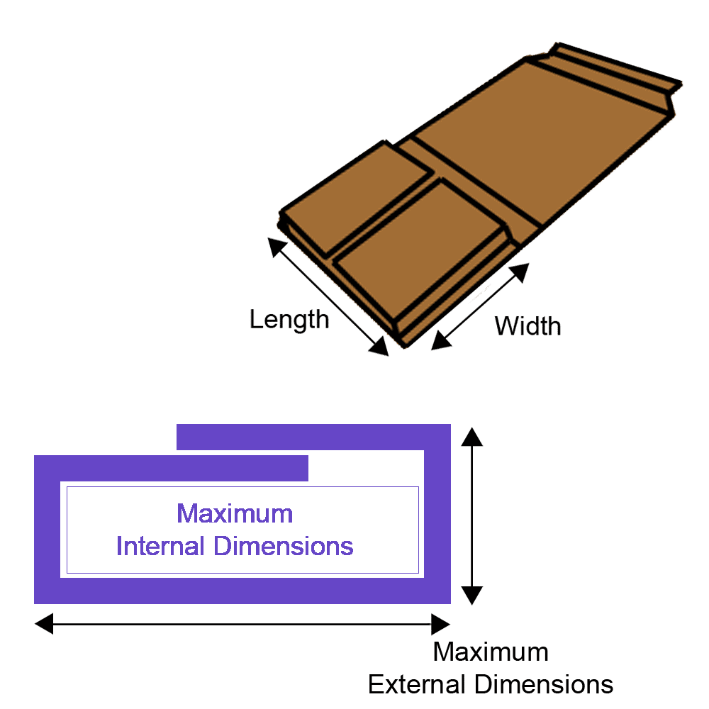 Book Wrap Mailers Dimensions