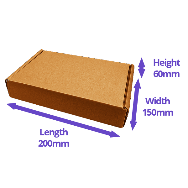 Brown FlexHold™ Boxes - 200x150x60mm