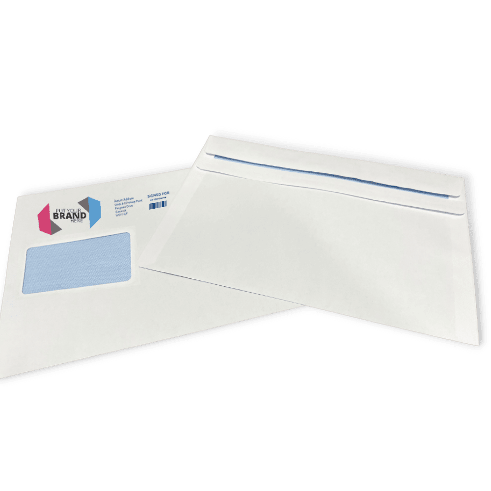 Custom Franking Logo for C5 Windowed Gummed Envelopes (162mm x 229mm)