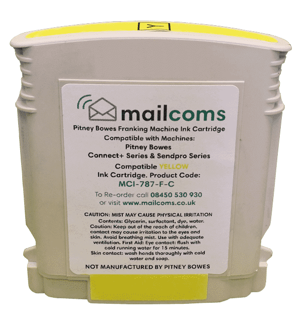 The Mailing Room TMR s1000 / s1500 / s2000 / s3000 Compatible Yellow Standard Ink Cartridge