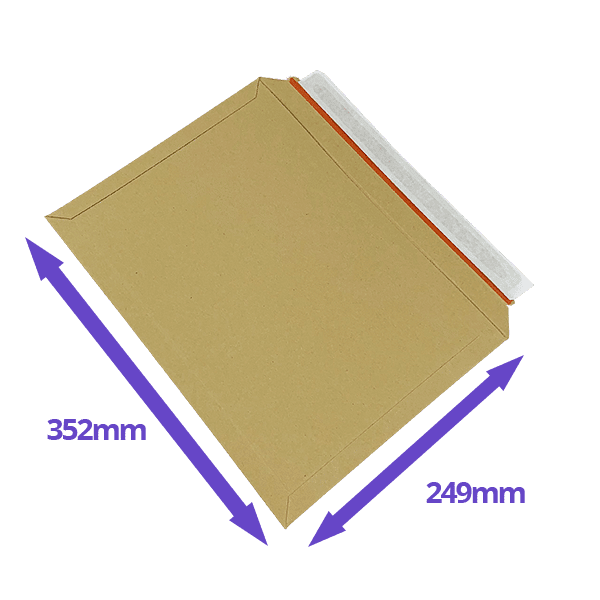 Capacity Book Mailers - 249x352mm