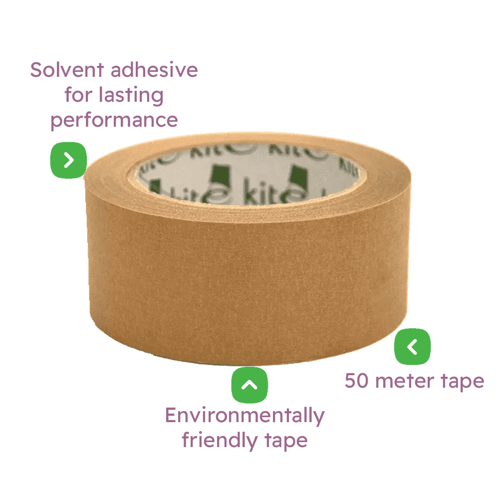 Paper Kraft Packing Parcel Tape - 48mmx50m