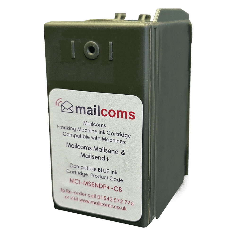 Mailcoms Mailsend Prime Blue Ink Cartridge