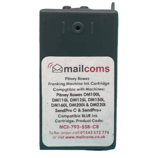 Franking Machine Company DP225 Ink Cartridge - New Compatible Blue