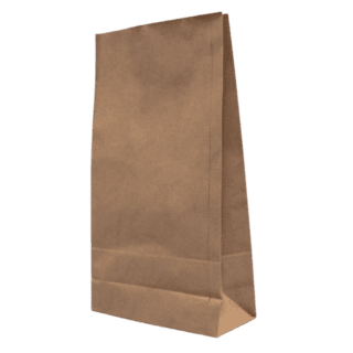 General Purpose Brown Paper Bags - 215x90x385mm, 305mm Gusset