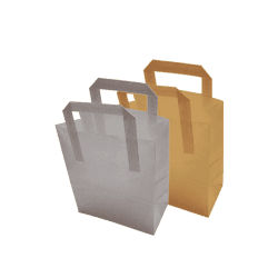 Tape Handle Paper Carrier Bags