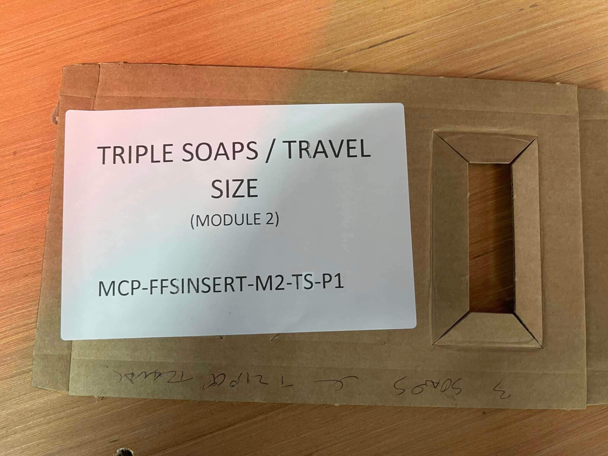 FFS Triple Soap Insert - Single Unit