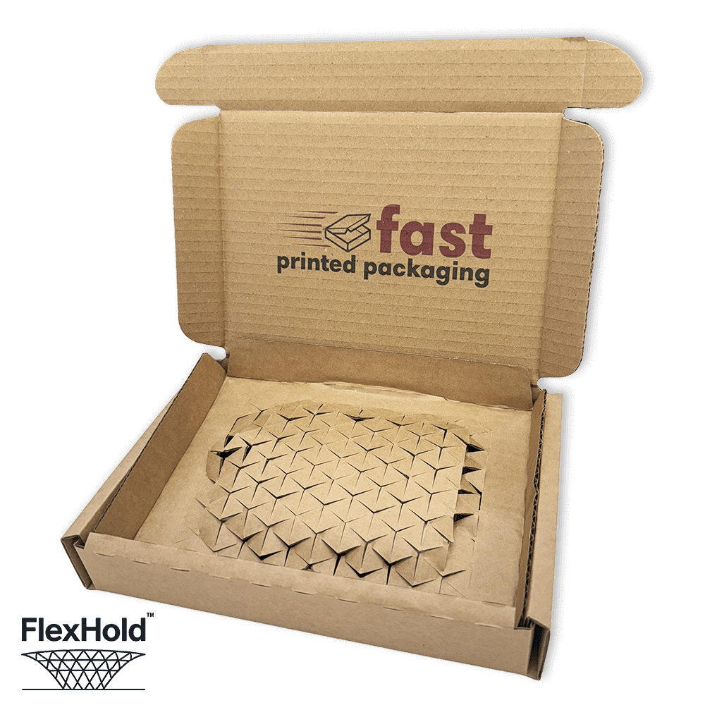 Brown FlexHold™ Boxes – 200x150x35mm