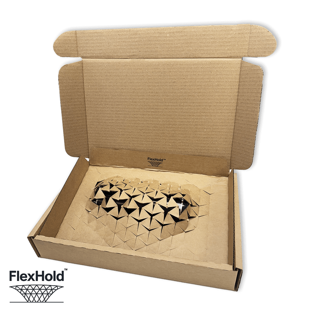 Brown FlexHold™ Boxes – 320x220x55mm