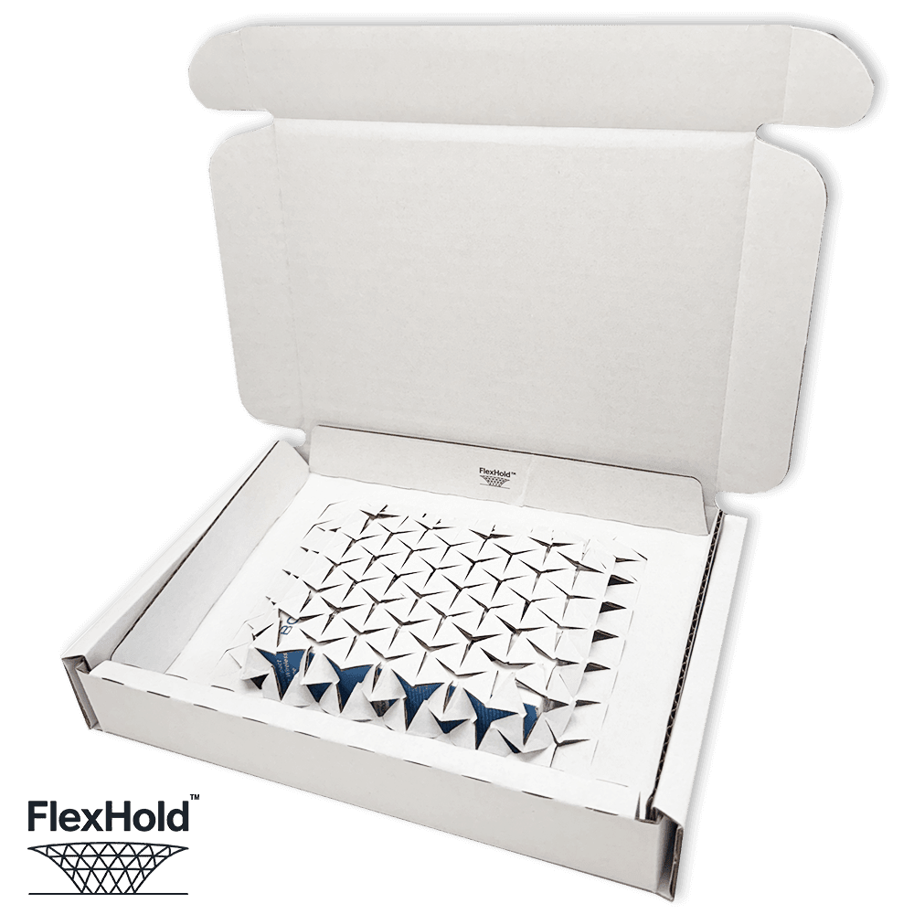 White FlexHold™ Boxes – 320x220x55mm