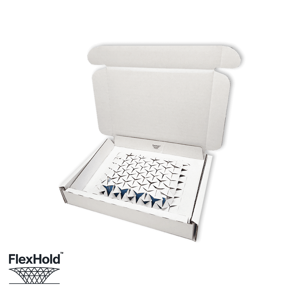 White FlexHold™ Boxes – 200x150x35mm
