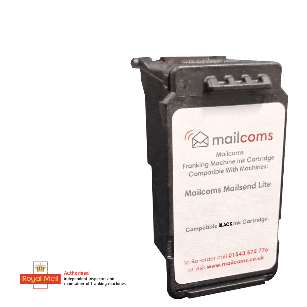 Mailcoms Mailsend Lite Black Ink Cartridge