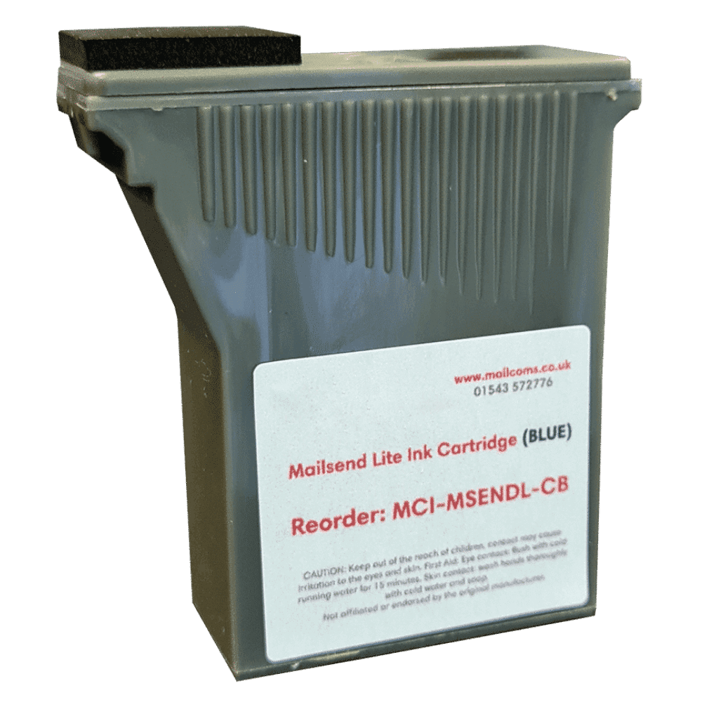 Mailcoms Mailsend Lite Blue Ink Cartridge