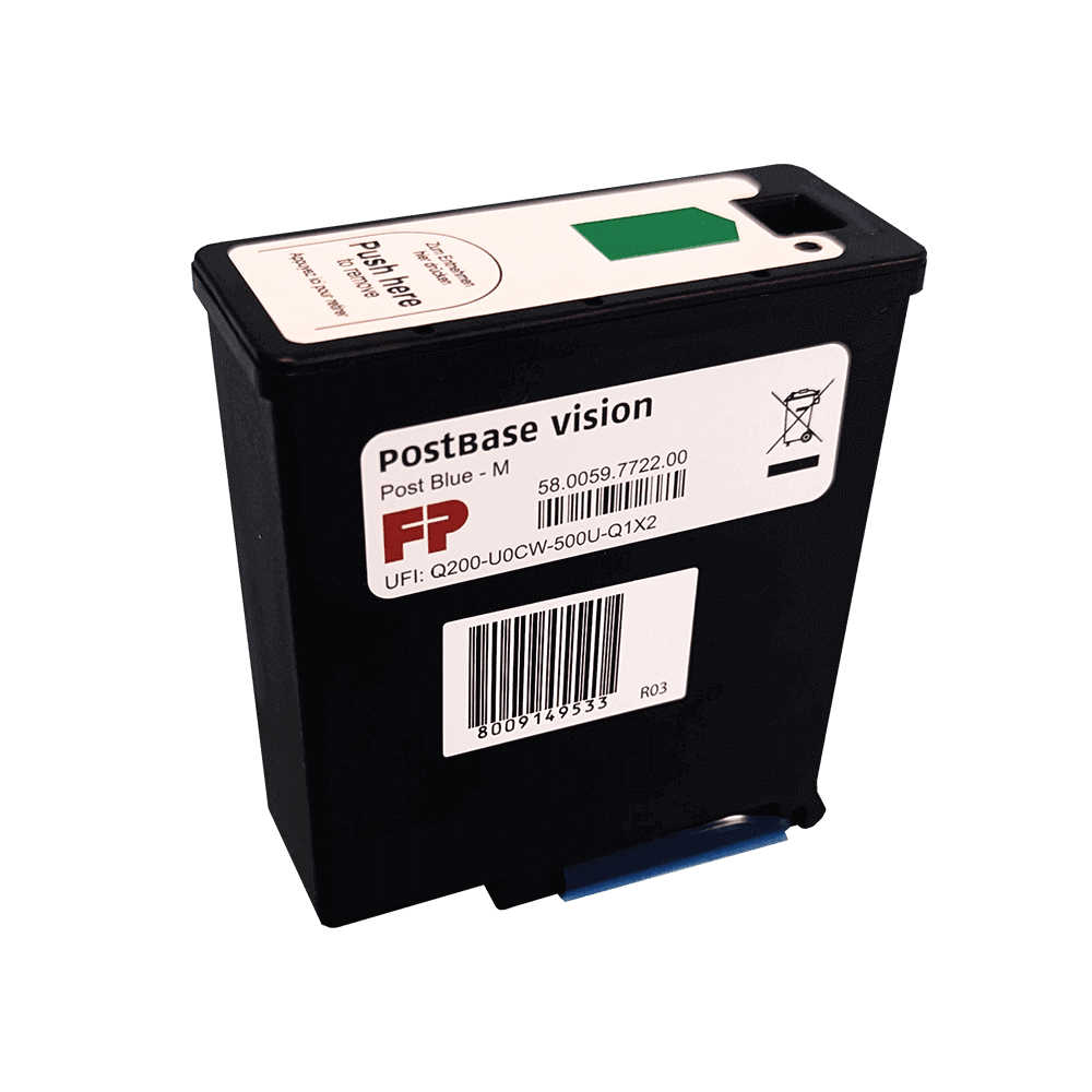 FP Mailing Postbase Vision 5A Ink Cartridge - New OEM Original Blue (20ml Version)