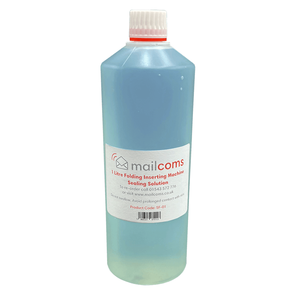 1 Litre Bottles of Folding Inserting Machine Sealing Solution