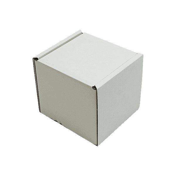 White PiP Small Parcel Postal Box - 102x102x102mm