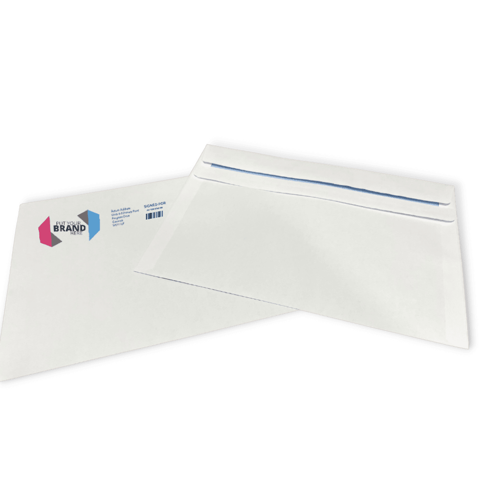 Custom Franking Logo for C5 Non Windowed Gummed Envelopes (162mm x 229mm) - Box of 500